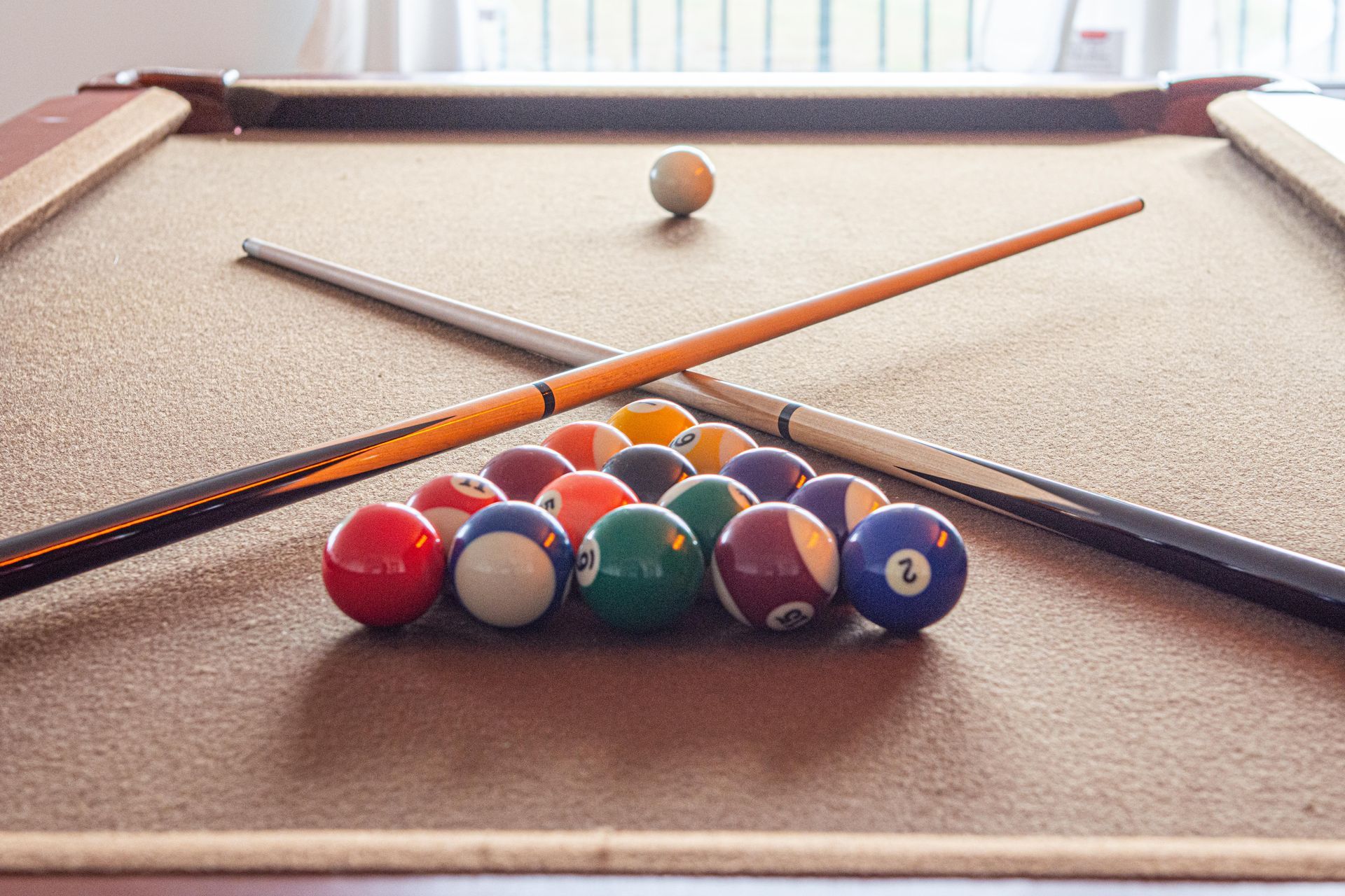 Billiard Table Game at the Mallard Hotel in Copperhill, TN