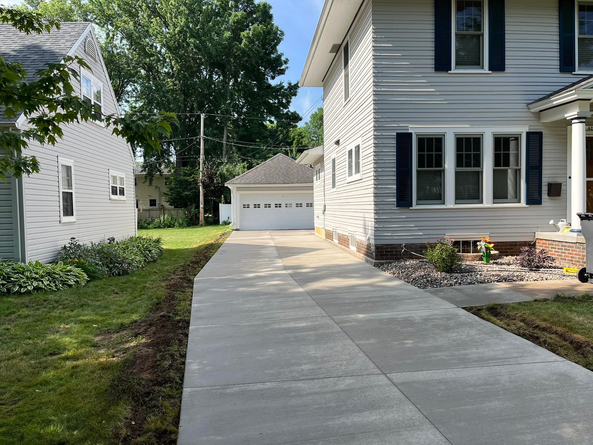 Complete Driveways Concrete Driveways Eau Claire, Wisconsin