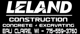 Leland Construction & Concrete Logo