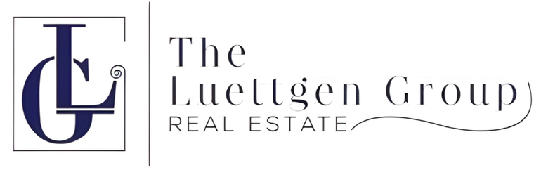 The Luedtgen Group Real Estate logo in navy and gray on a white background