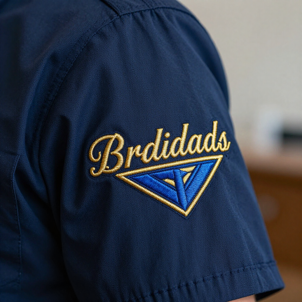 En una sala de exposición, maniquíes exhiben uniformes de aerolíneas, chefs, batas de laboratorio, uniformes de seguridad, uniformes de negocios y uniformes de piloto.