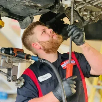 Frank at Work | Mark's Auto Repair