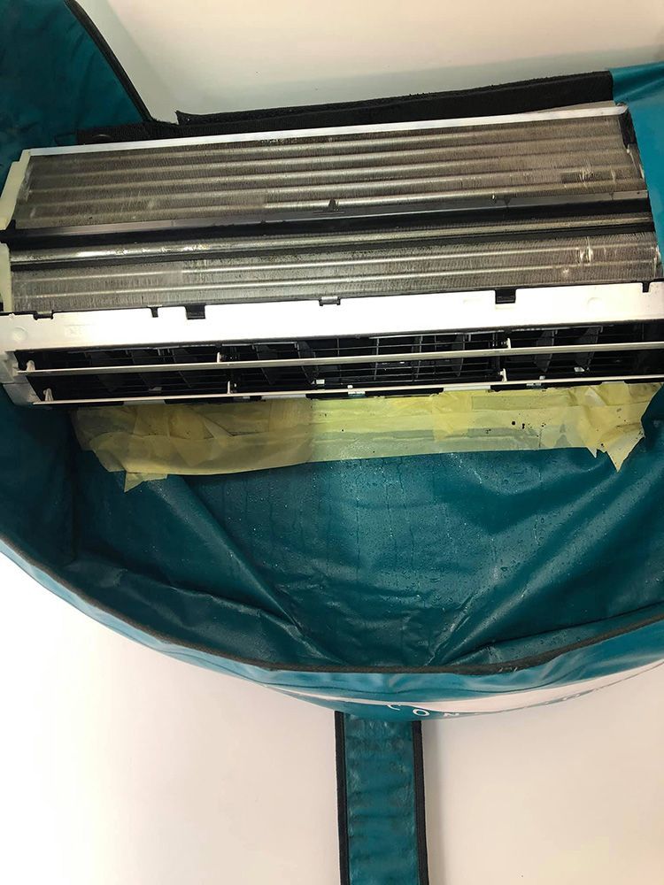 A Close Up Of An Air Conditioner In A Bag — More Clean Air In Cessnock, NSW