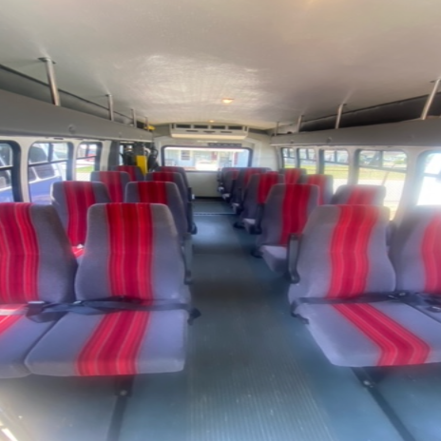 Charter Bus Interior