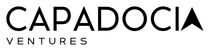 Capadocia Ventures logo with text and an upward-pointing arrow.