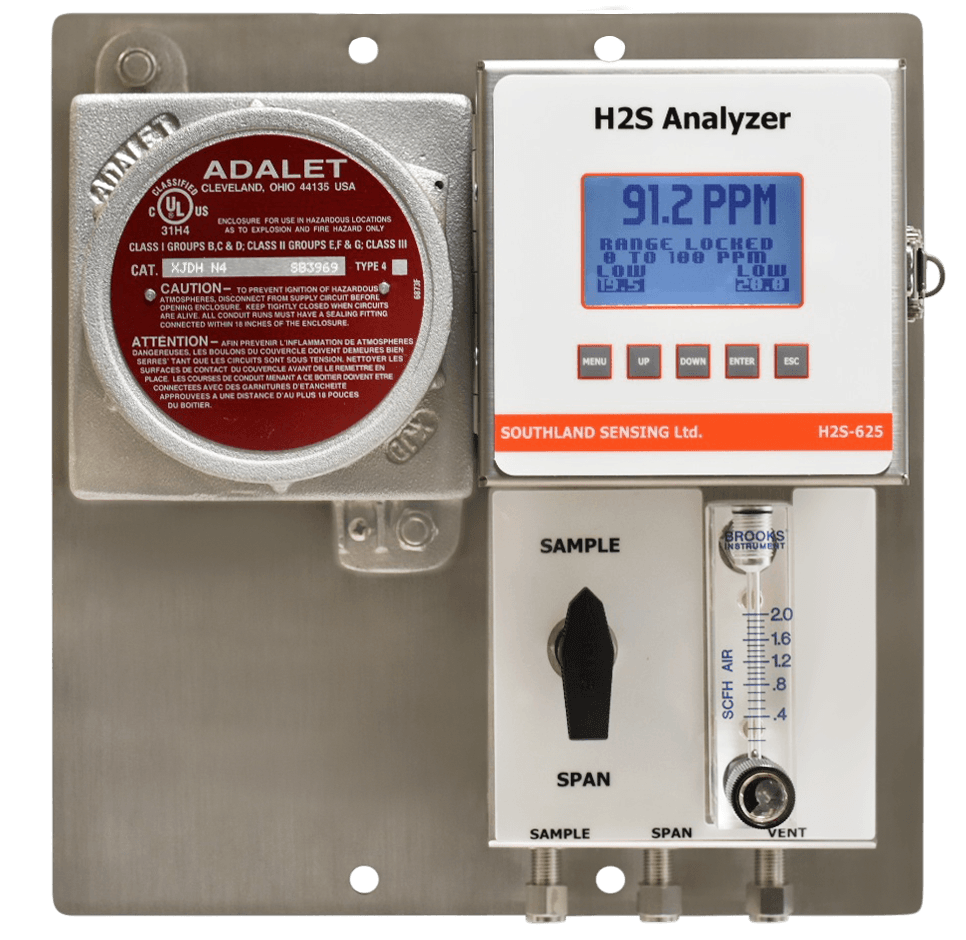 H2S 625 Oxygen Analysers — Ferntree Gully, VIC — Anri Instruments & Controls H2S 625 Oxygen Analysers — Ferntree Gully, VIC — Anri Instruments & Controls