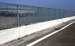 Recinzione personalizzata per area industriale - Mafer bologna