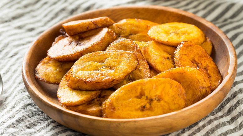 fried plantains maduros