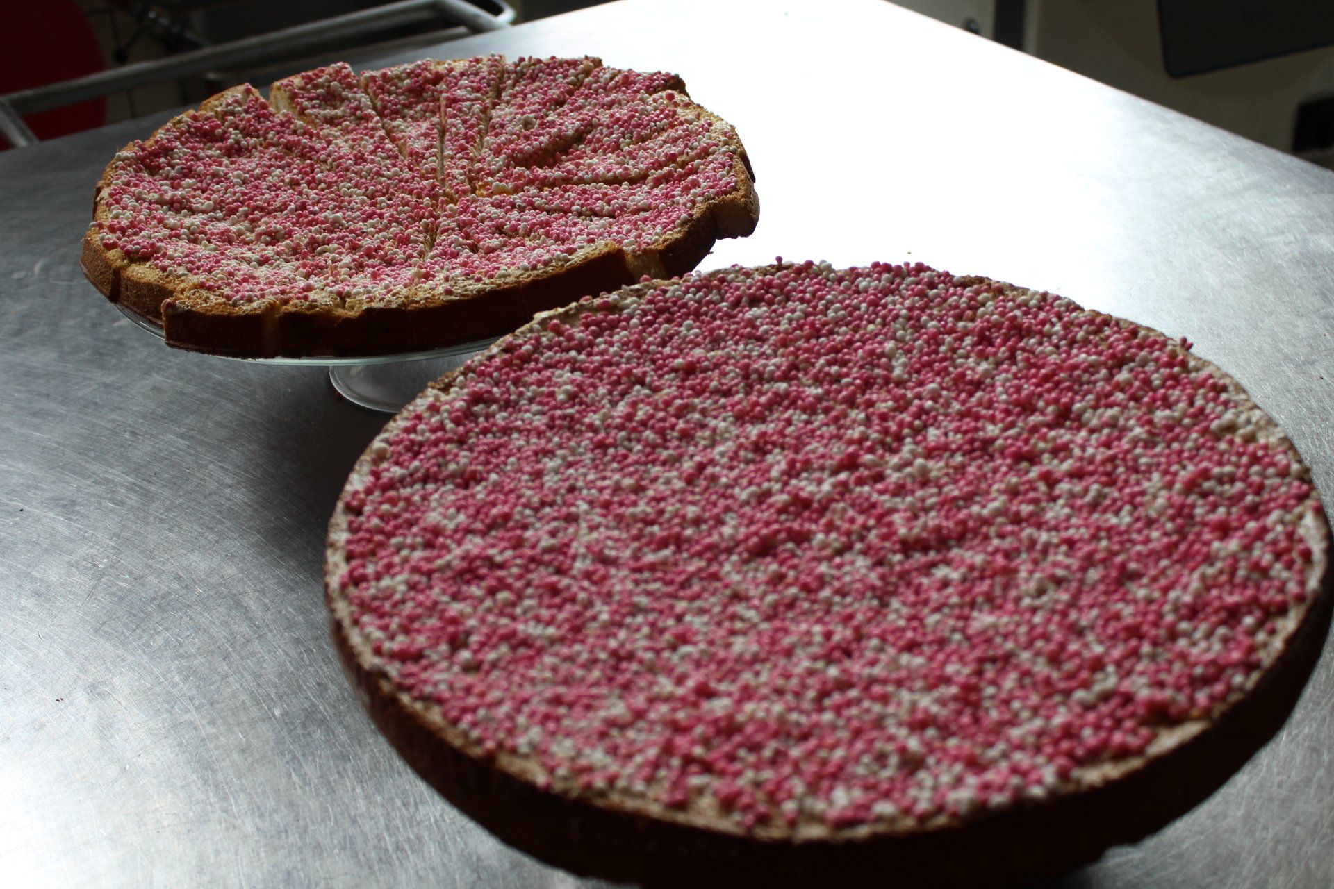 Geboorte beschuit met muisjes van de ouderwetse bakkerij in Harderwijk