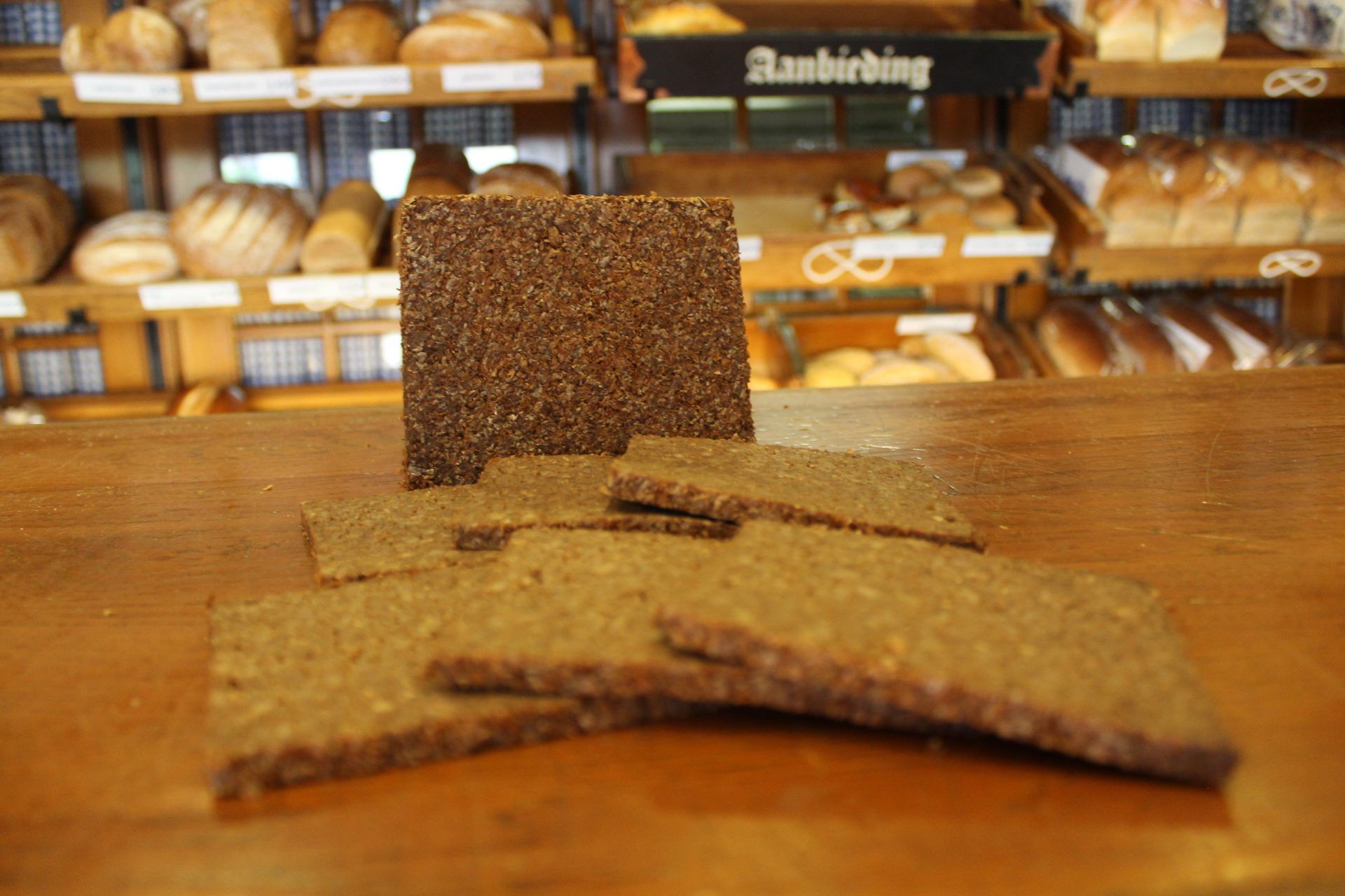 Derde prijs roggebrood gewonnen tijdens de landelijke bakkerswedsijden