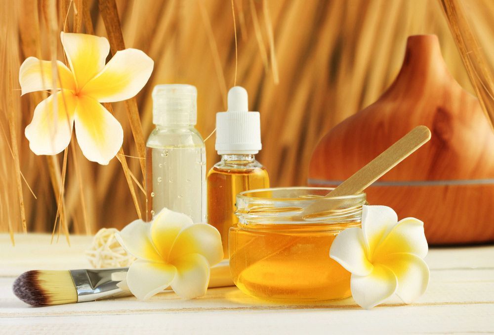 Relaxing Spa Treatment Solutions In A Table — Paradiso Skin & Beauty Studio in Byron Bay, NSW