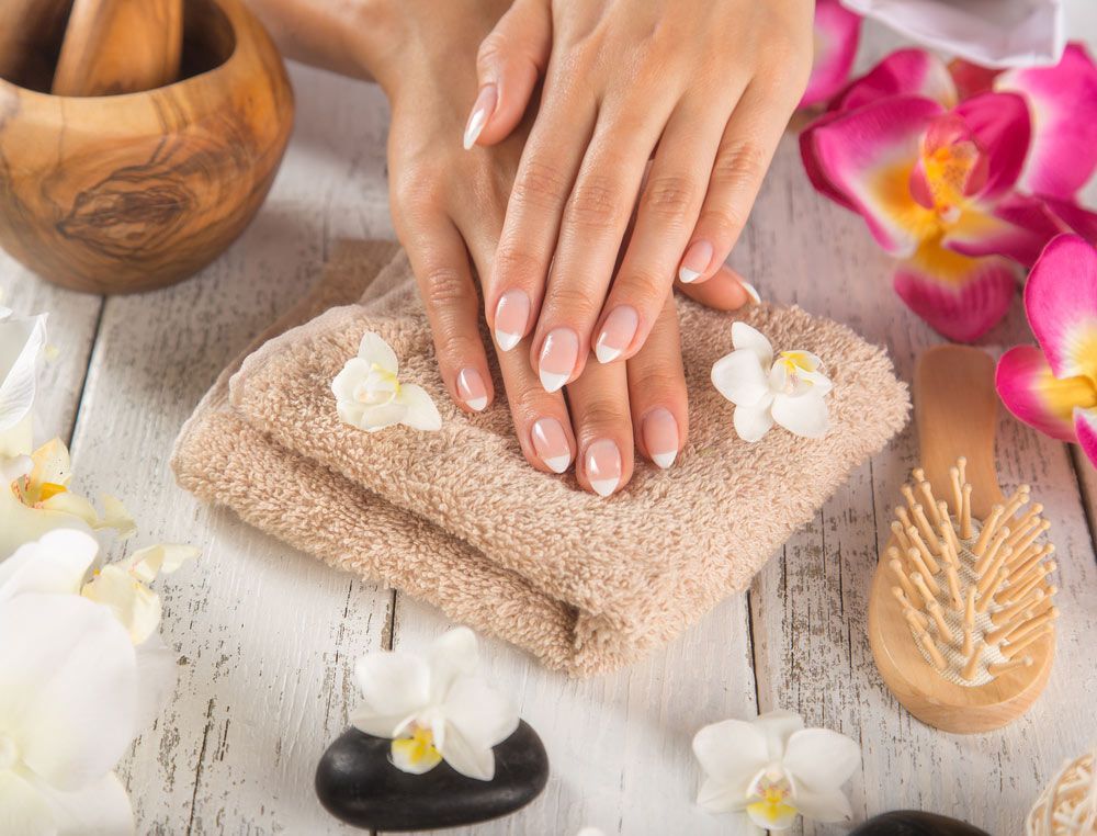 Woman Showcasing Her Nails — Paradiso Skin & Beauty Studio in Byron Bay, NSW