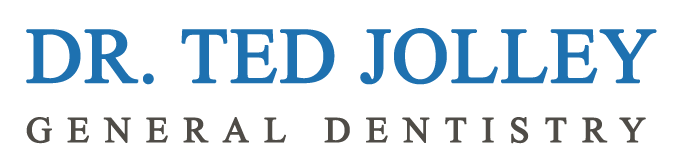 The logo for dr. ted jolley general dentistry