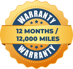 12 Months/ 12K Miles Warranty Logo - New Deal Auto Repair
