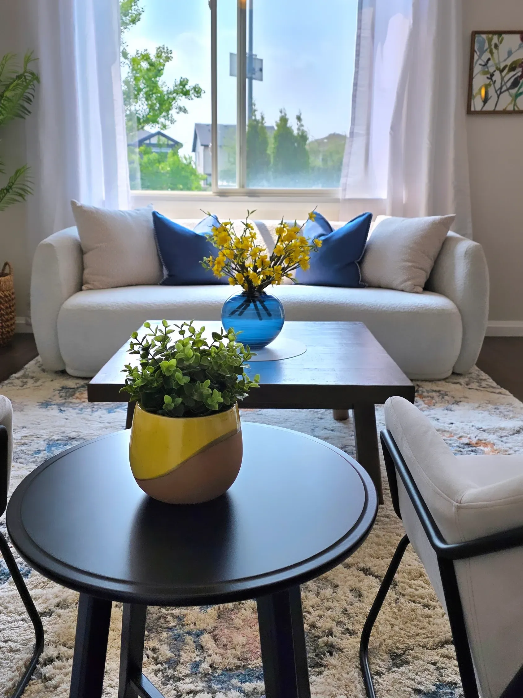 modern living room Edmonton

