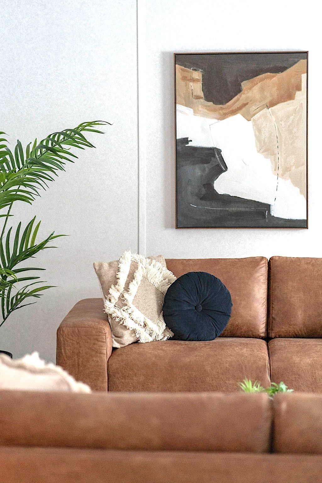 brown sofa 