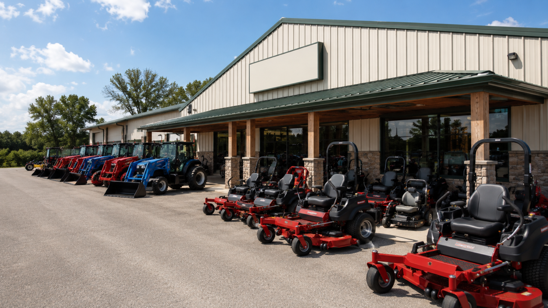 tractor dealers in Braselton GA equipment lot