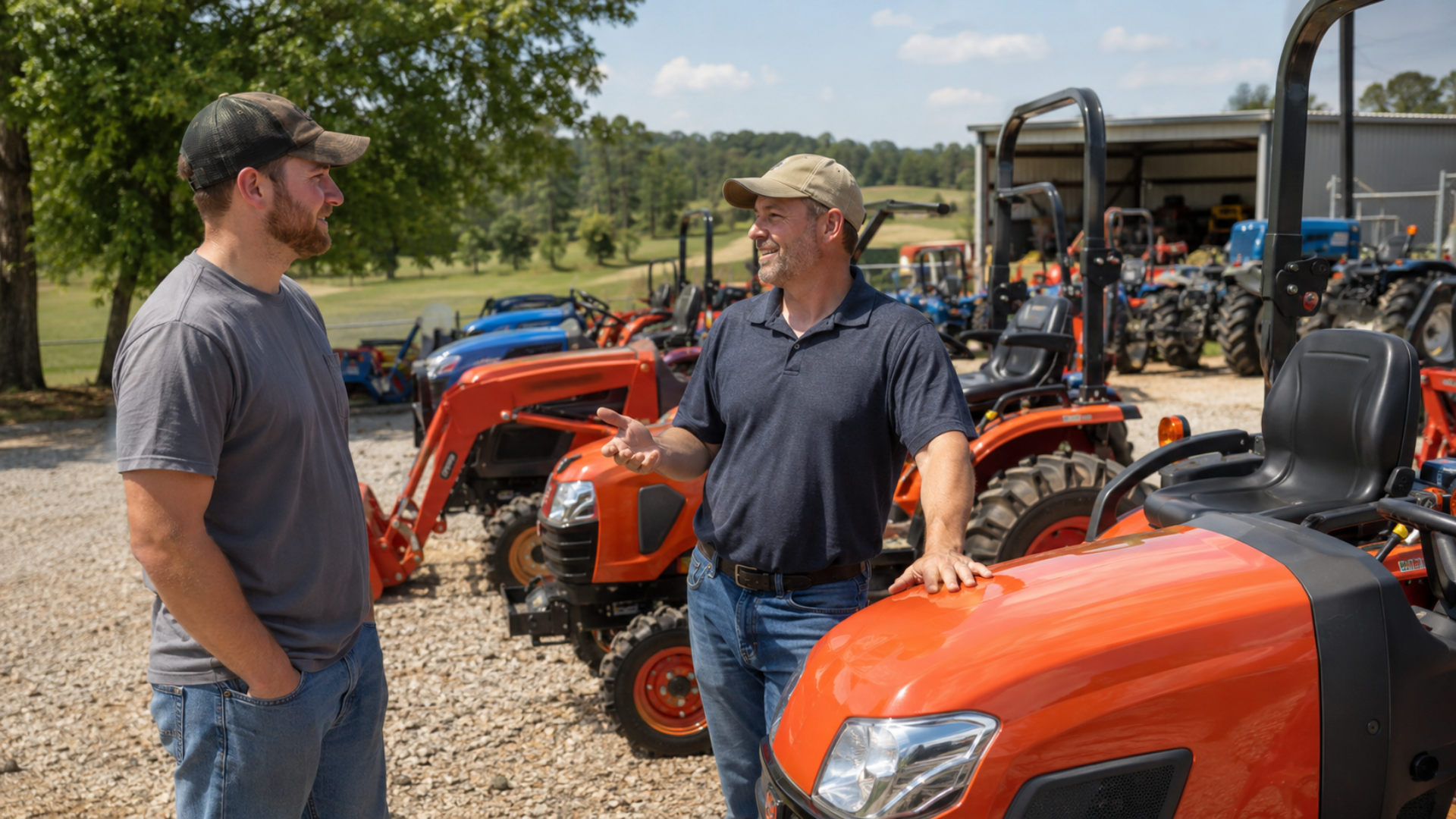 tractor buying consultation in Braselton GA with local dealer