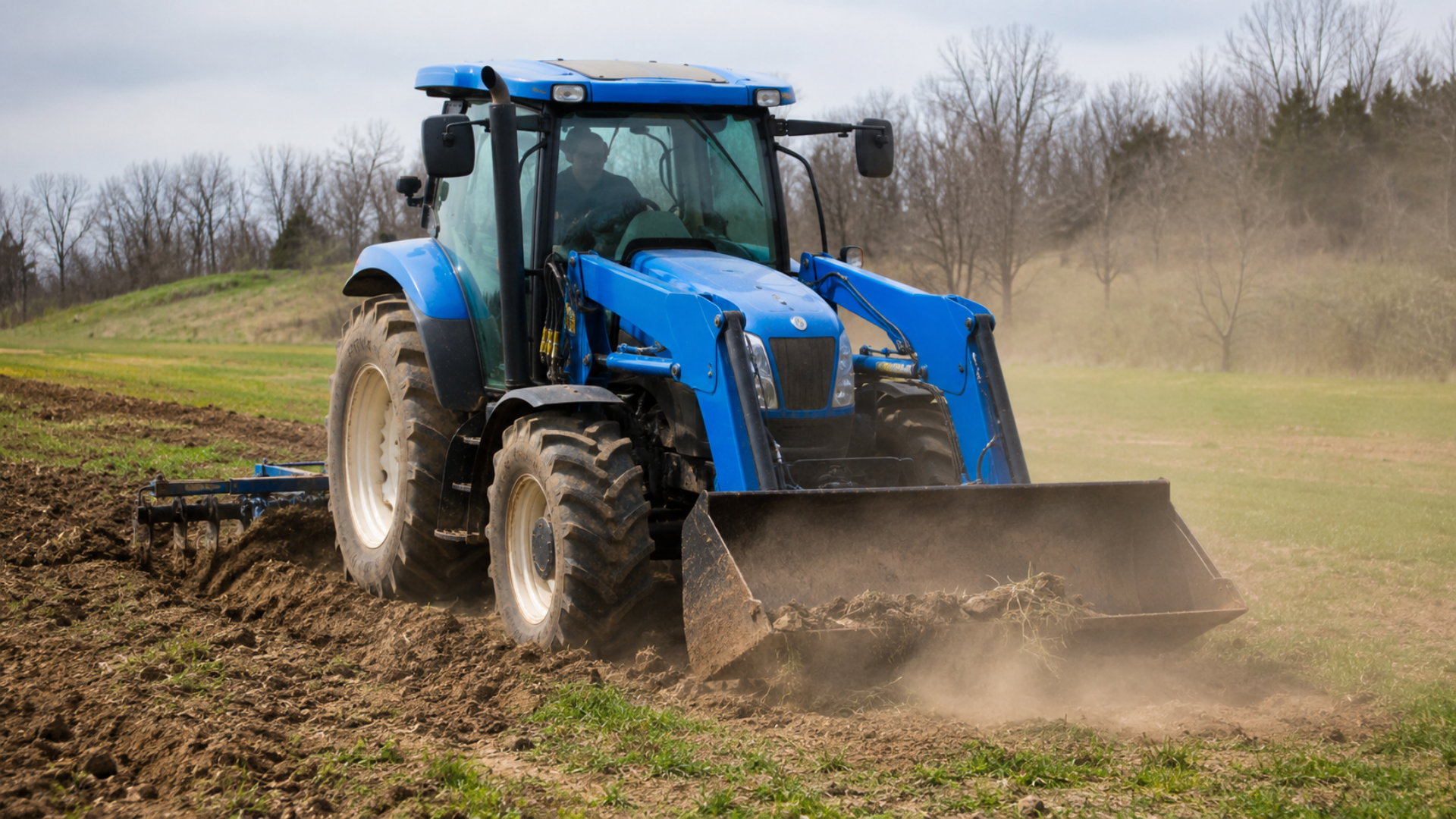 choosing right tractor size for acreage and land work