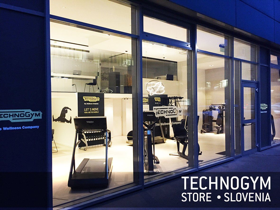 Technogym Showroom Ljubljana
