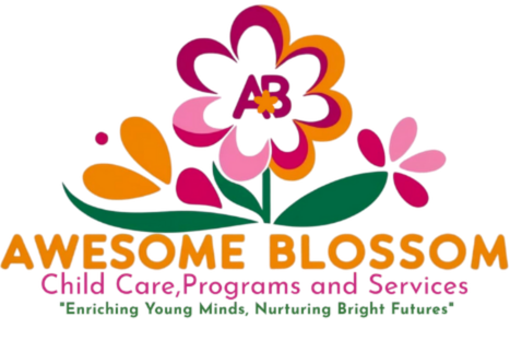 Awesome Blossom Child Care logo
