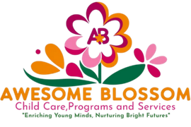Awesome Blossom Child Care logo