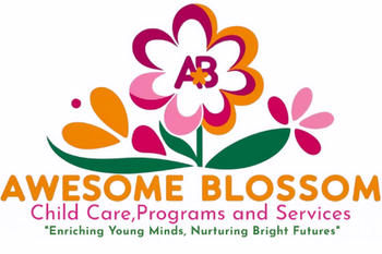 Awesome Blossom Child Care logo