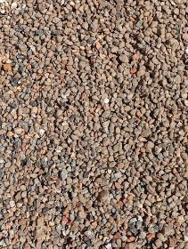 Close-up of small, mixed-color gravel stones.