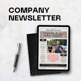 Bulldog Kia Company Newsletter created by Wilsona Marketing