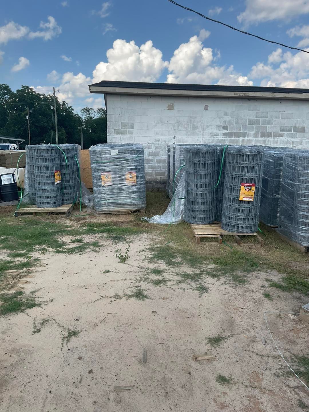 A Bunch Of Rolls Of Wire Fence | Monetta, SC | Monetta Farm Supply