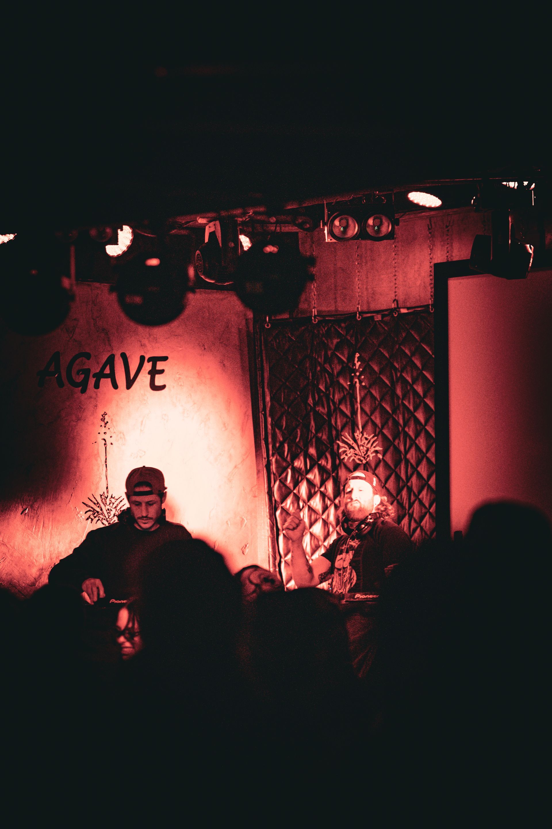 DJ performing at a venue called