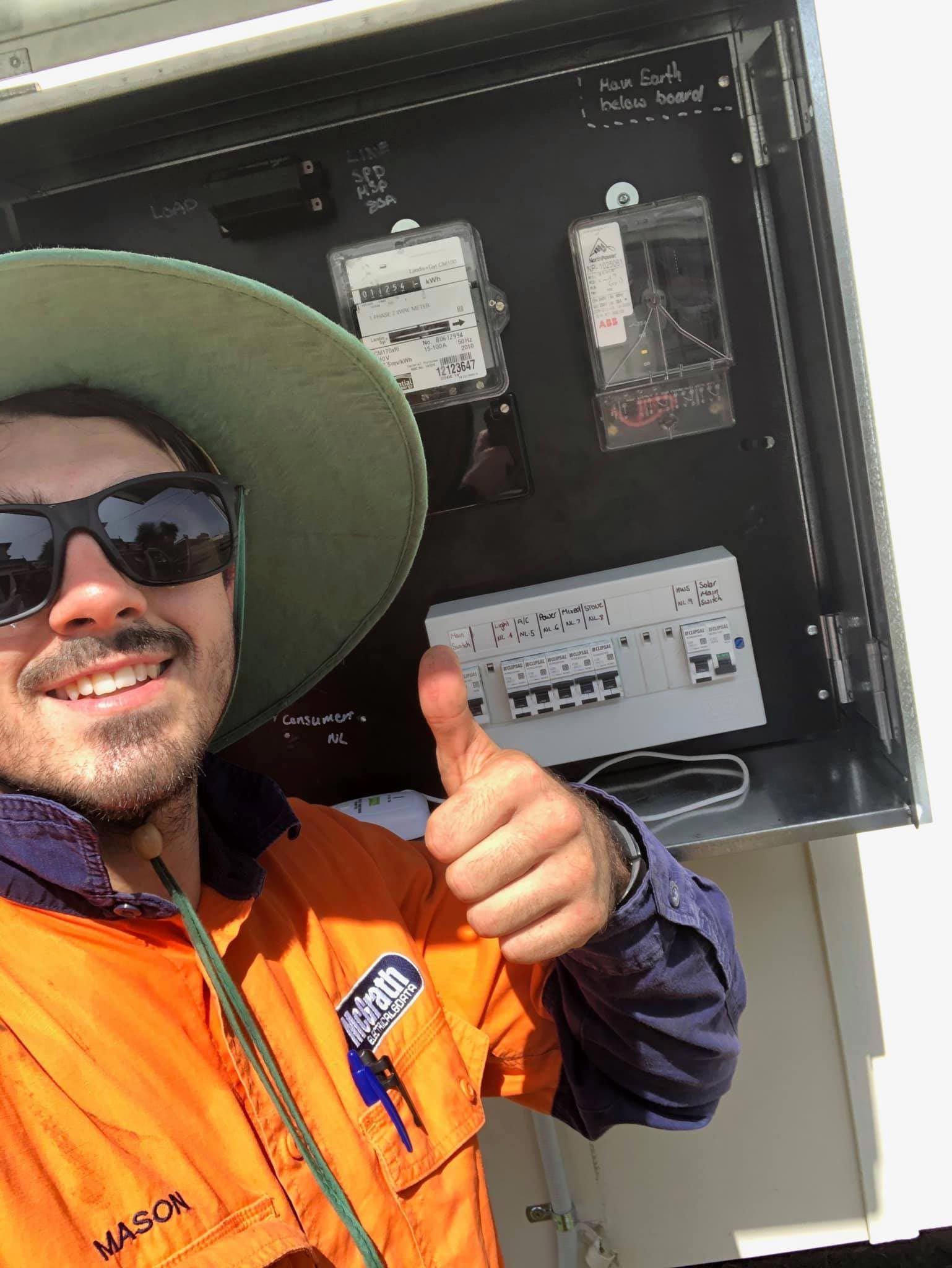 Electrician At Work