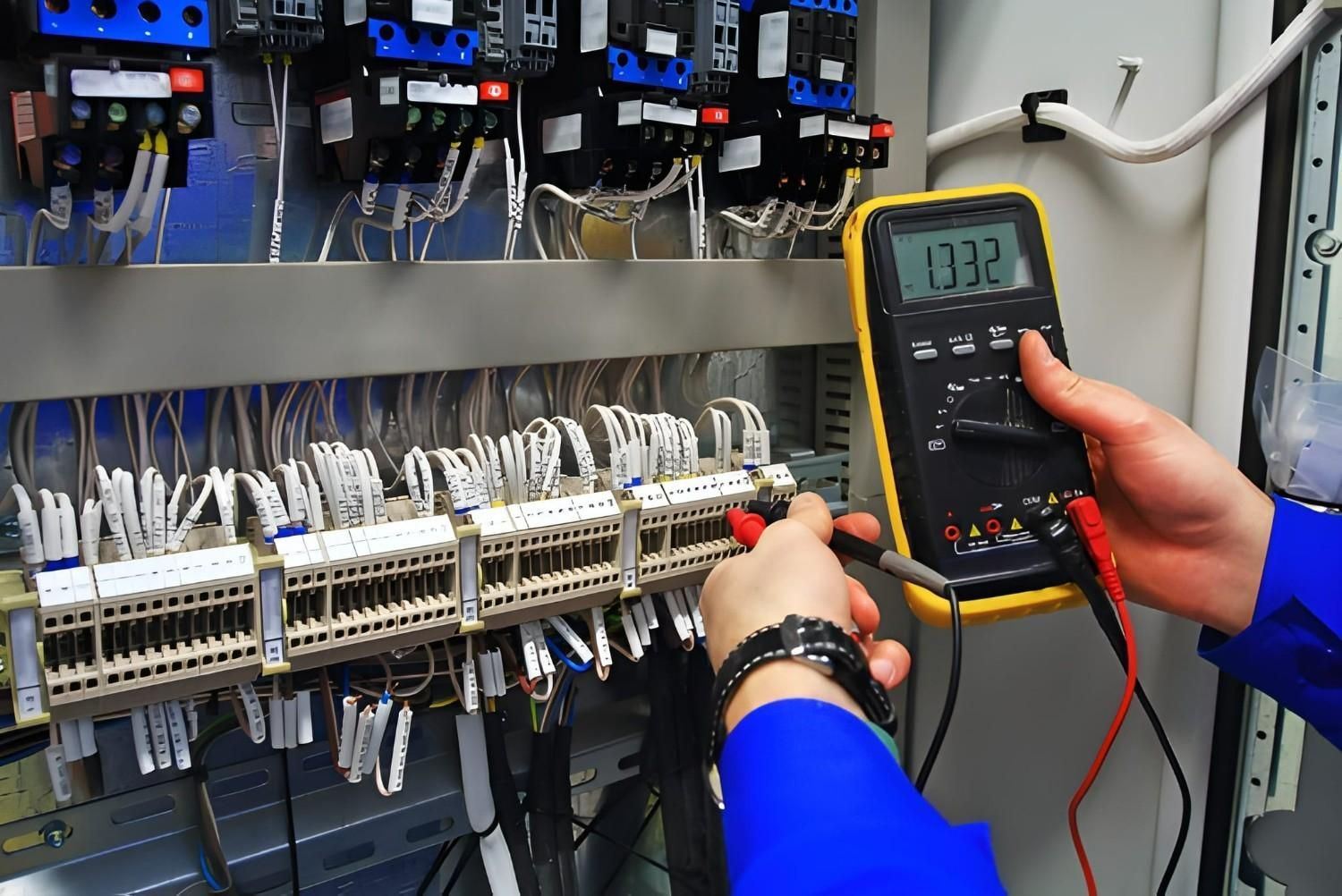 A Electrician Using a Multimeter to Test — McGrath Electrical & Data in South Grafton, NSW