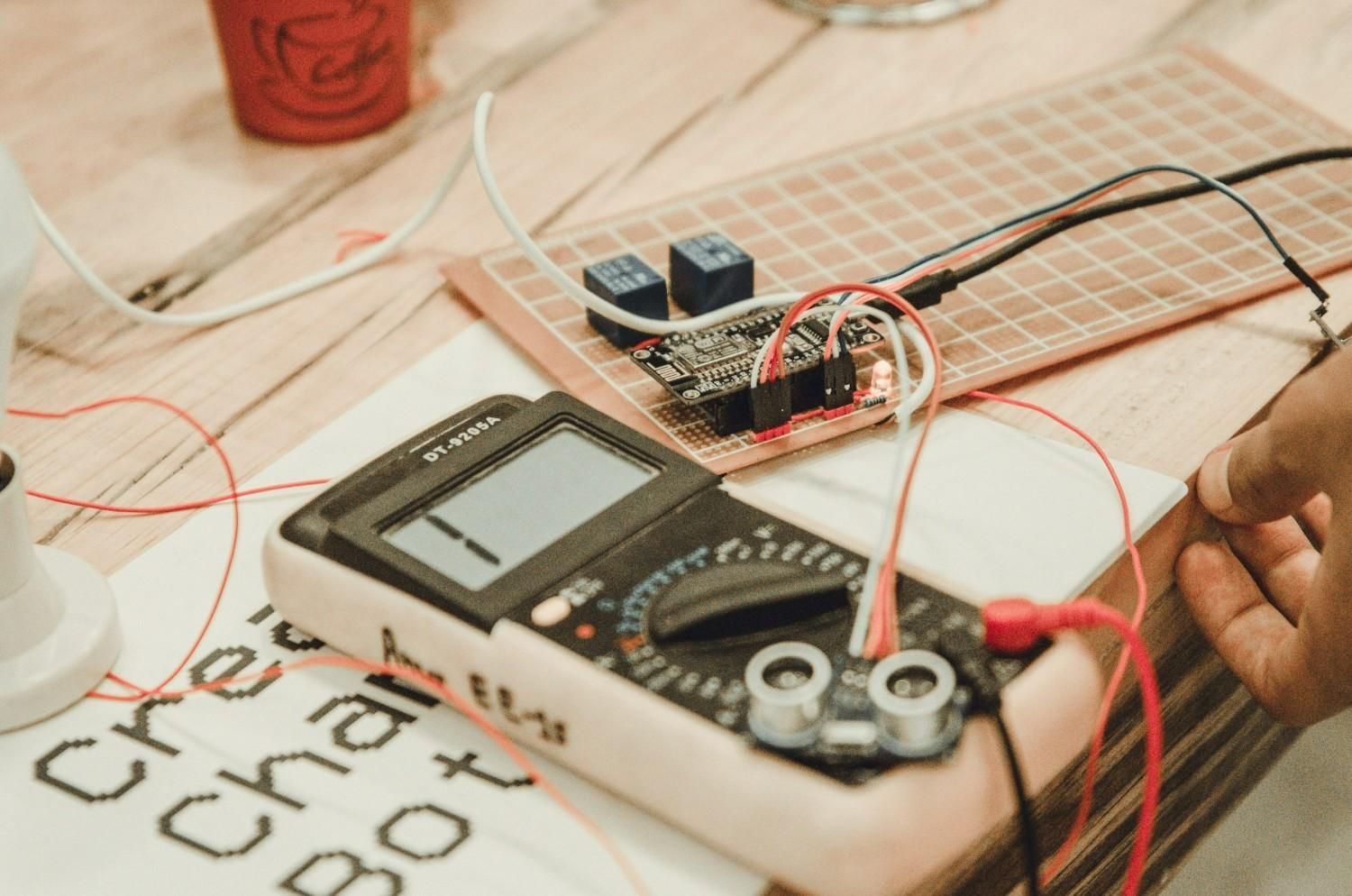A Multimeter With Circuit Board and Sensor — McGrath Electrical & Data in South Grafton, NSW