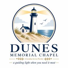 The logo for sample funeral home is shown on a white background.