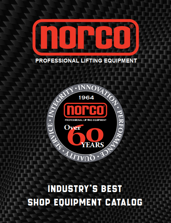 Norco professional lifting equipment over 60 years industry 's best shop equipment catalog