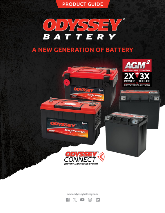 A product guide for odyssey battery a new generation of Lead High Capacity batteries at AC Hydraulics Central Florida