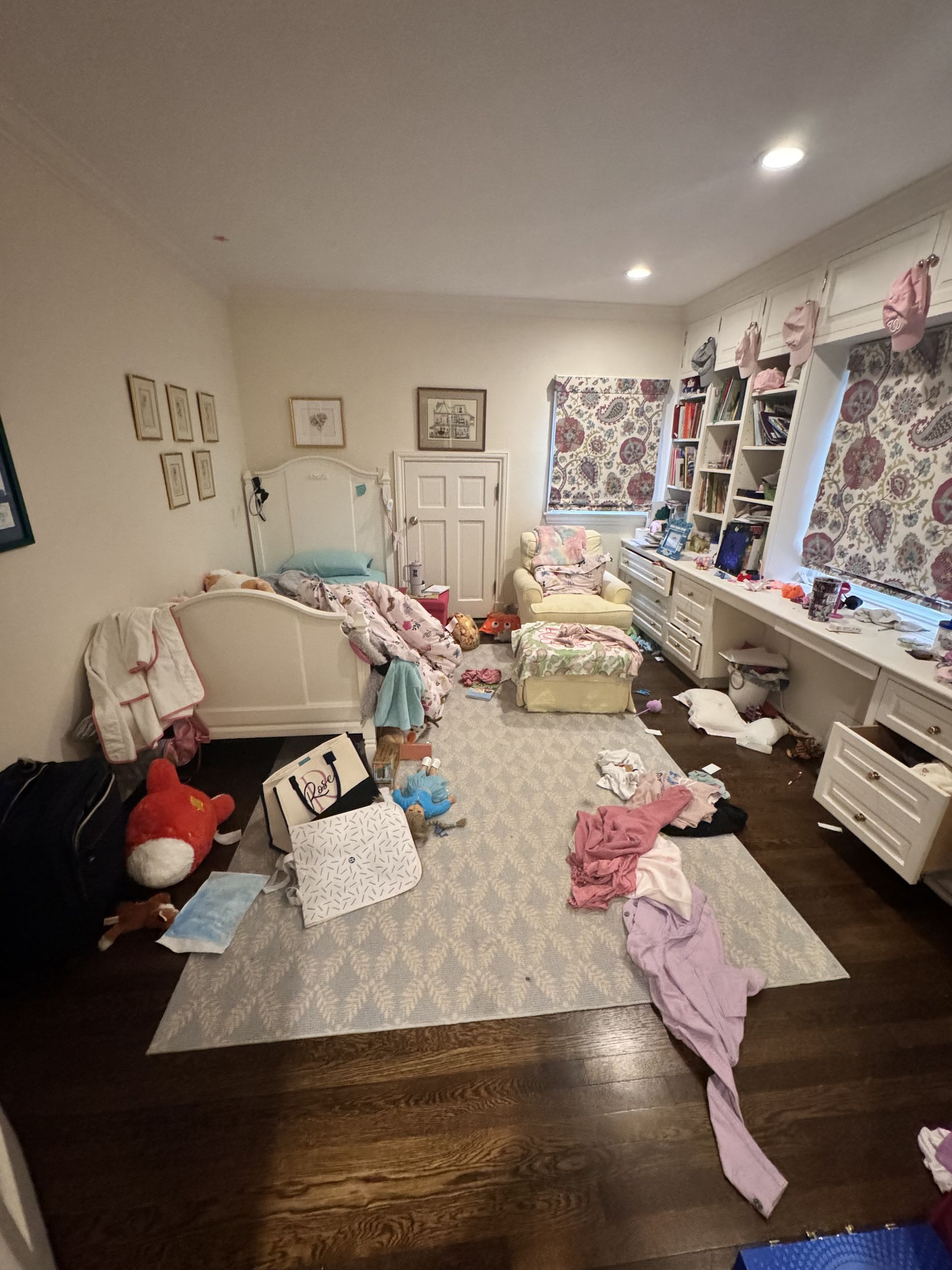 Bedroom #3 Before — Derwood, MD — Bright Cleaning Industries