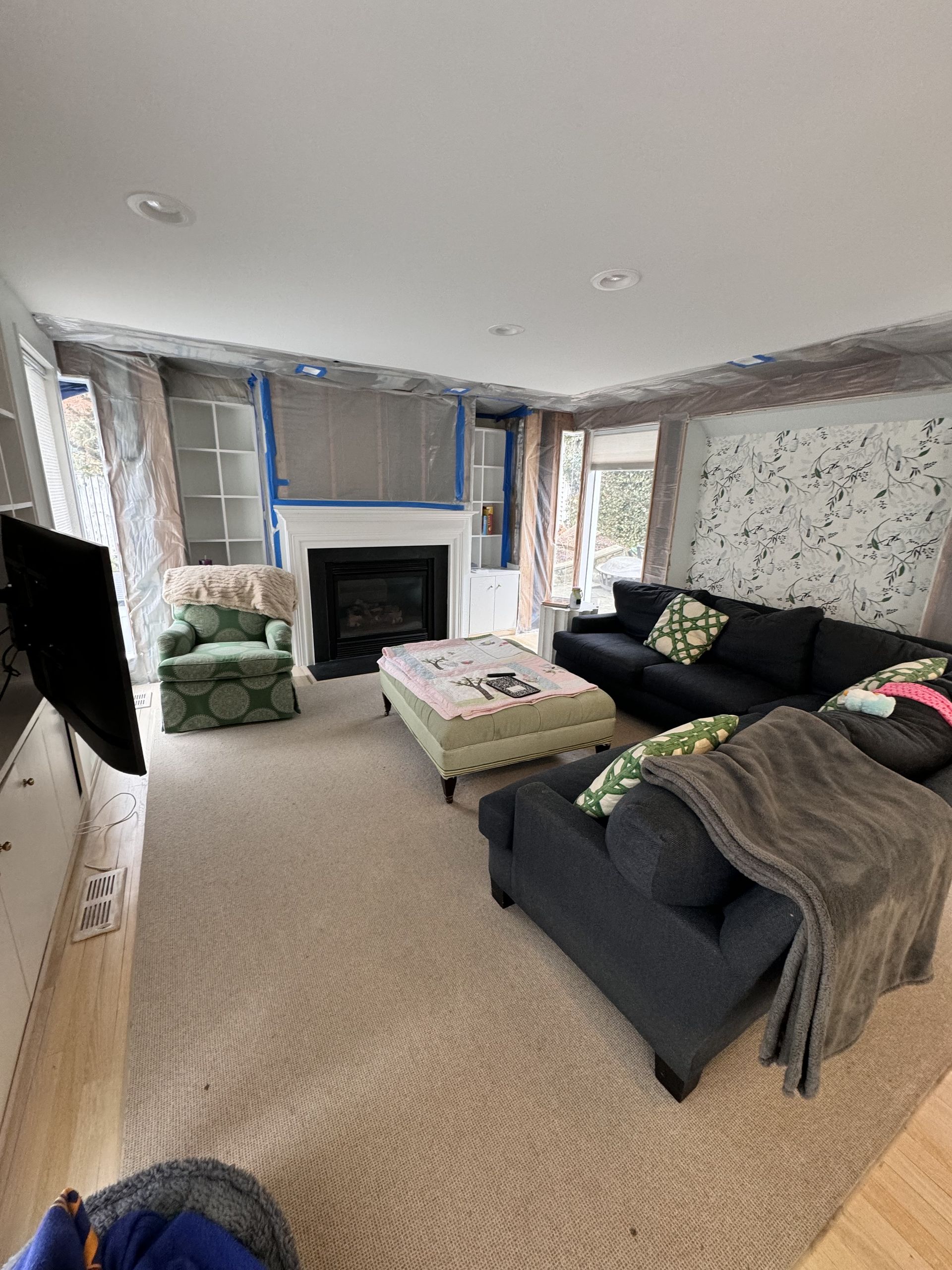 Living Room After — Derwood, MD — Bright Cleaning Industries