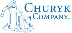 Churyk Company Blue Logo