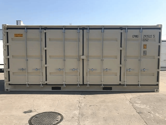 20' Standard Open Side Closed