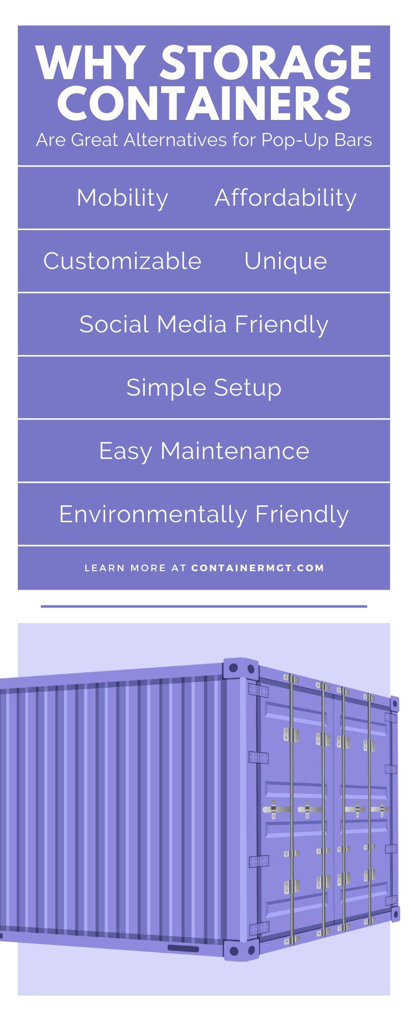 Why Storage Containers Are Great Alternatives for Pop-Up Bars and Restaurants