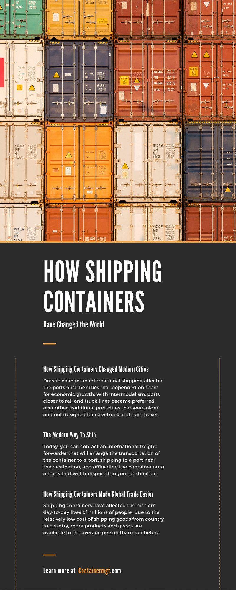 How Shipping Containers Have Changed the World How Shipping Containers Have Changed the World