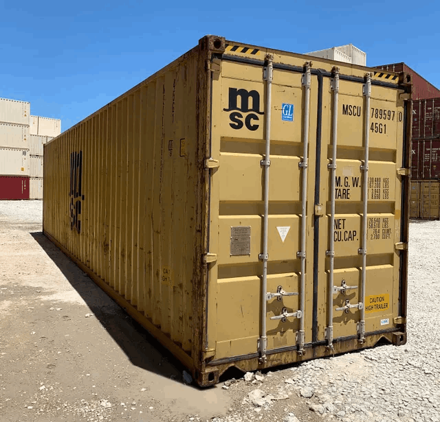 40' High Cube USED
