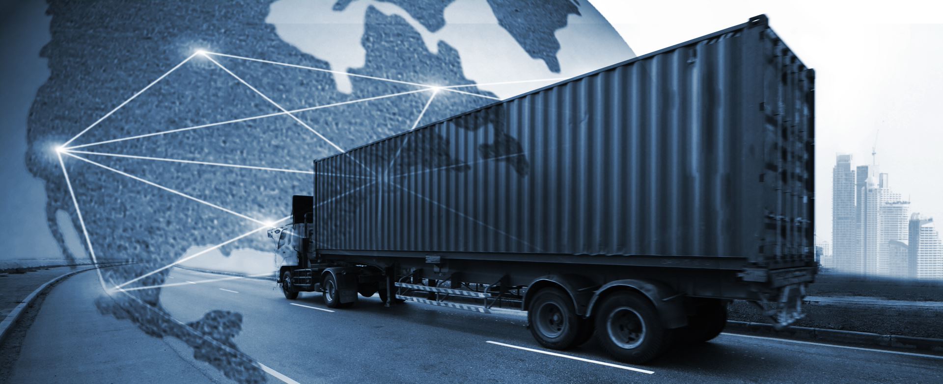 Truck with Long Container