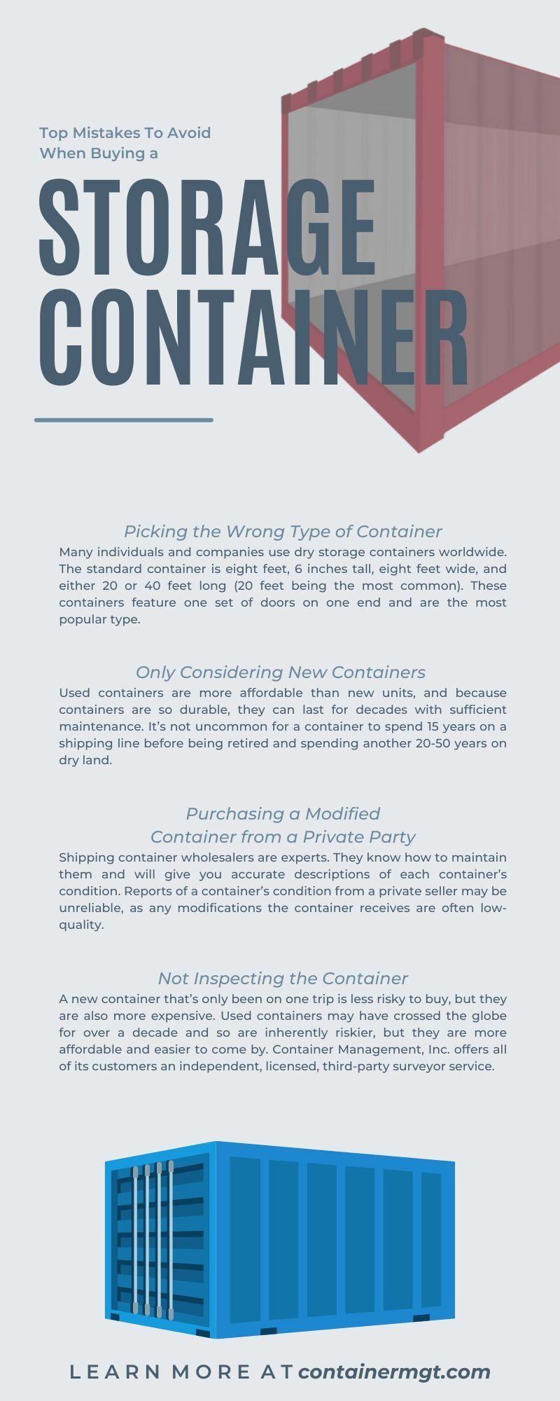 Top Mistakes To Avoid When Buying a Shipping Container Top Mistakes To Avoid When Buying a Shipping Container