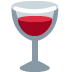 Gray wine glass with red wine, shown half full on a white background