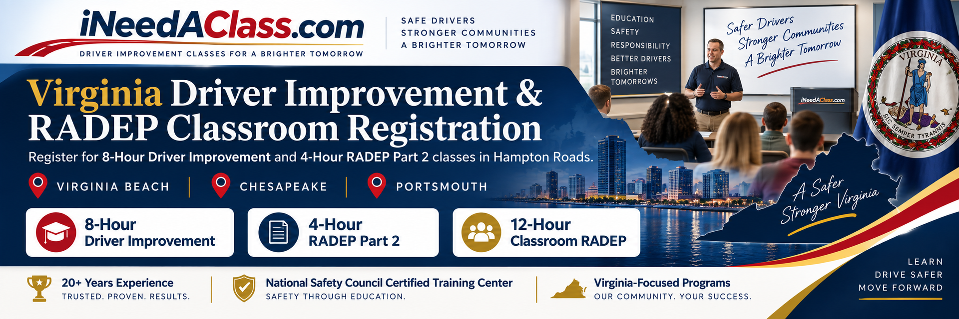 Driver Training Solutions Virginia Driver Improvement and RADEP classes