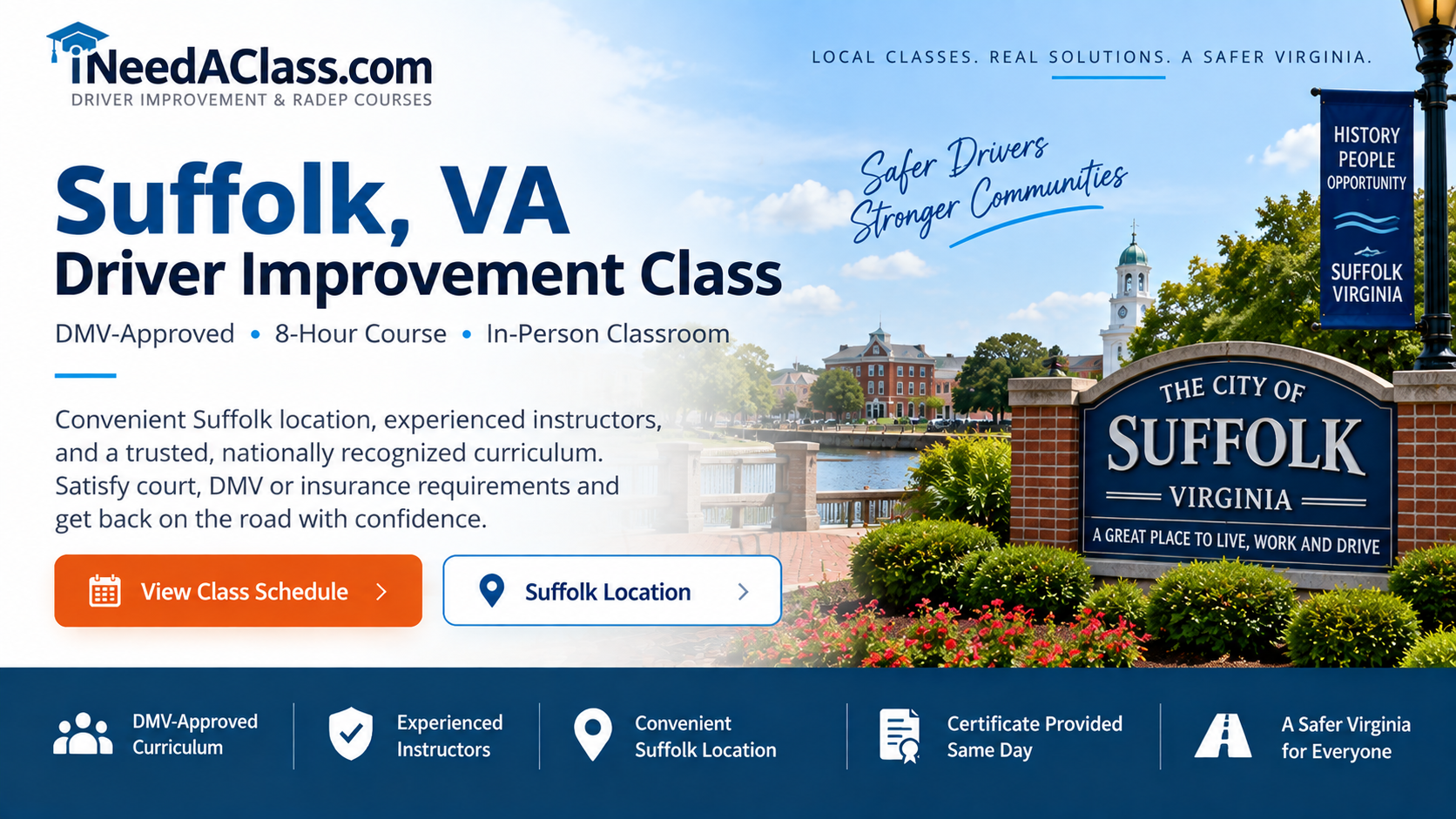 Suffolk Virginia Driver Training Solutions Virginia Driver Improvement and RADEP classes
