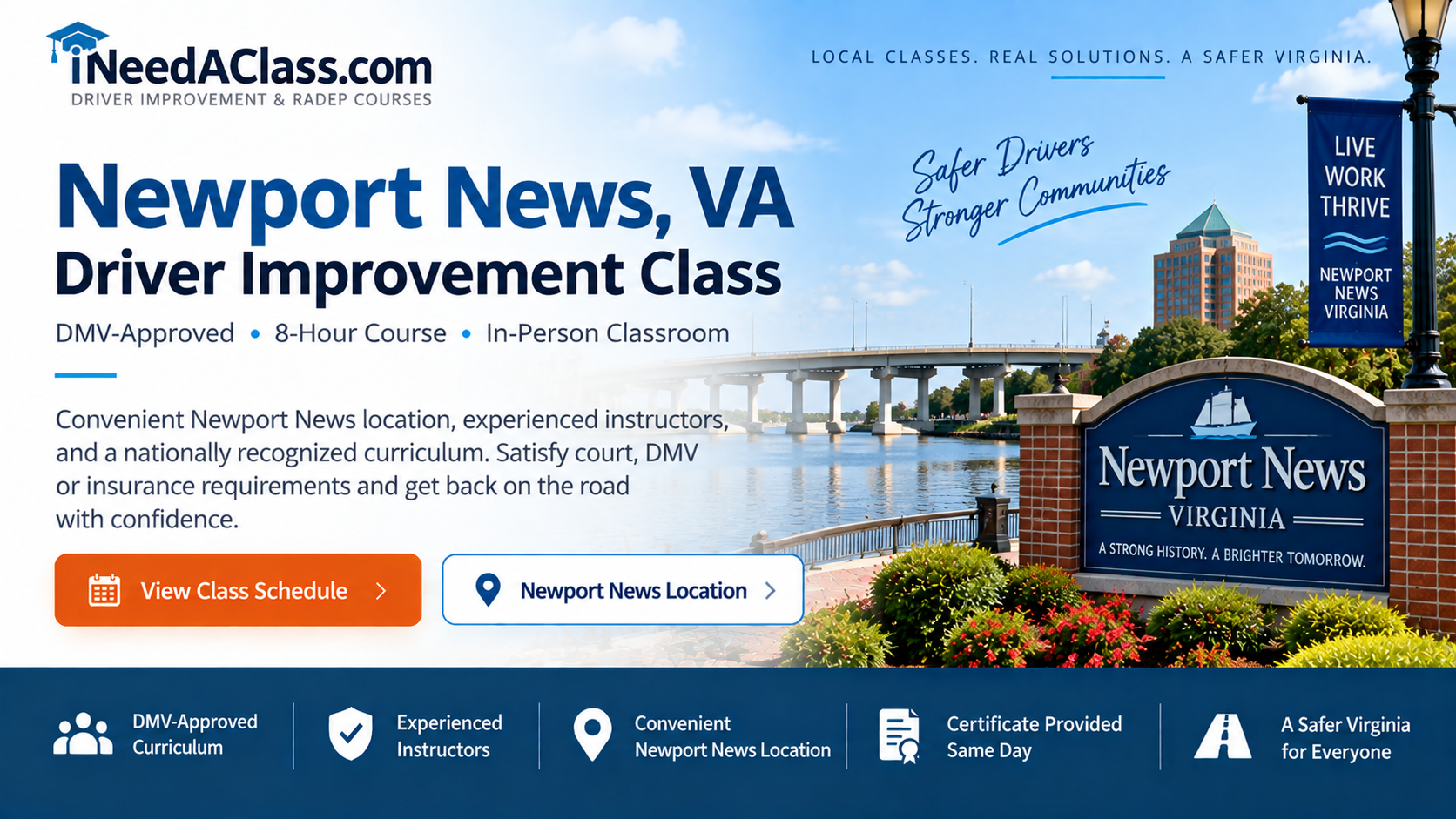 Driver Training Solutions Virginia Driver Improvement and RADEP classes Newport News Virginia